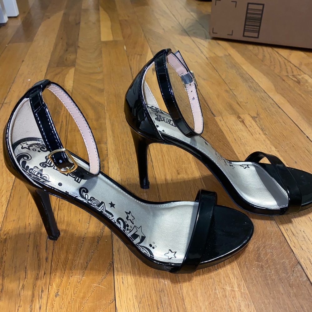 Brash Black Heels